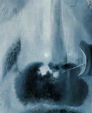 Haga click para ver la imagen ampliada 1958_15_detail from 'moonlit landscape with accompaniment' 1958.jpg